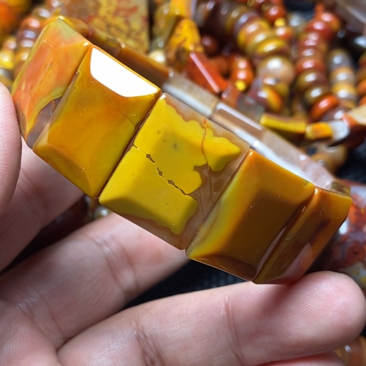 玛瑙/玉髓手牌未镶嵌