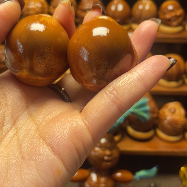 梅***橄榄核手串/手链元宝富甲