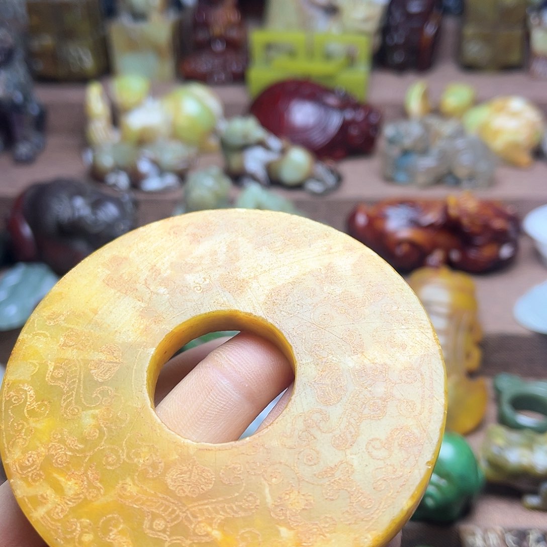 白玉菩提吊坠63。。