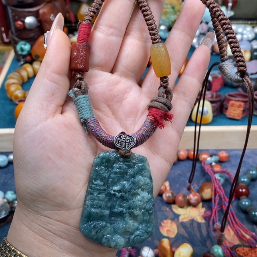 【闪购商品】翡翠颈饰未镶嵌项链