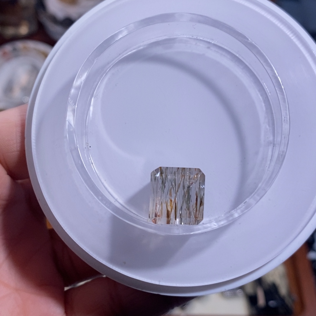 手链水晶未镶嵌黑金超全透体方糖12mm