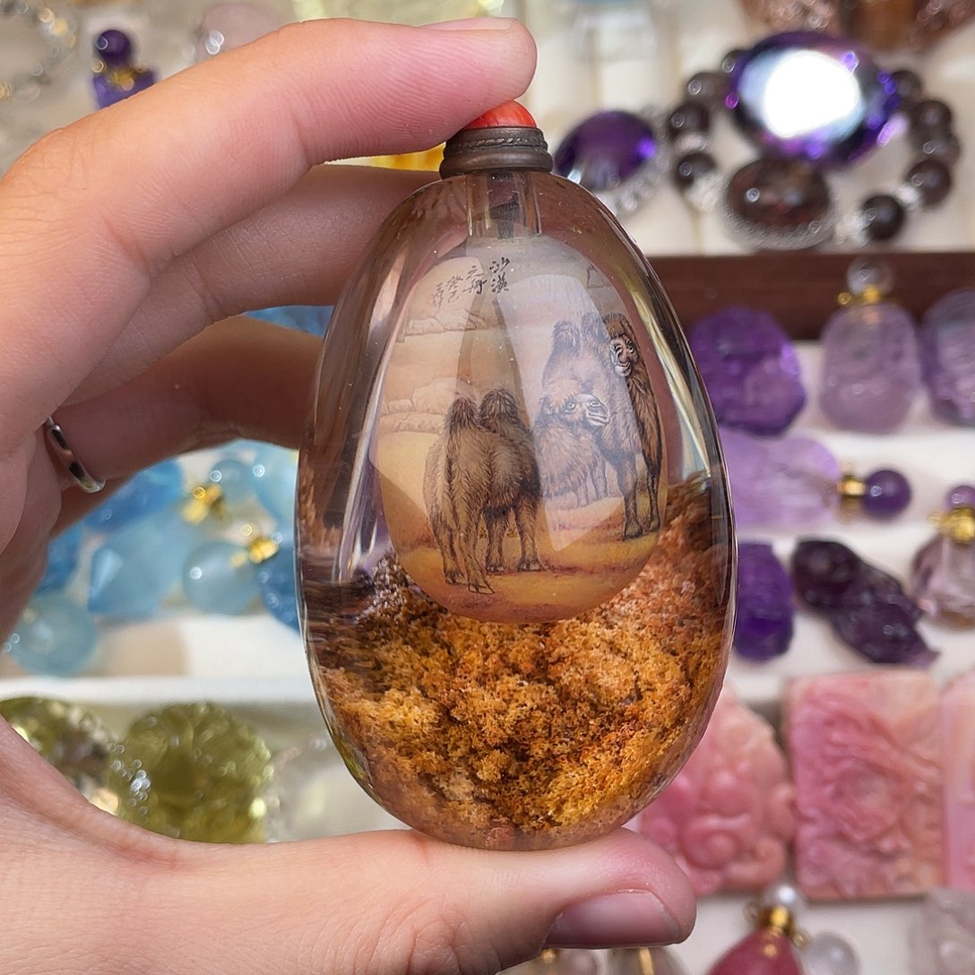 水晶颈饰未镶嵌天然水晶吊坠001