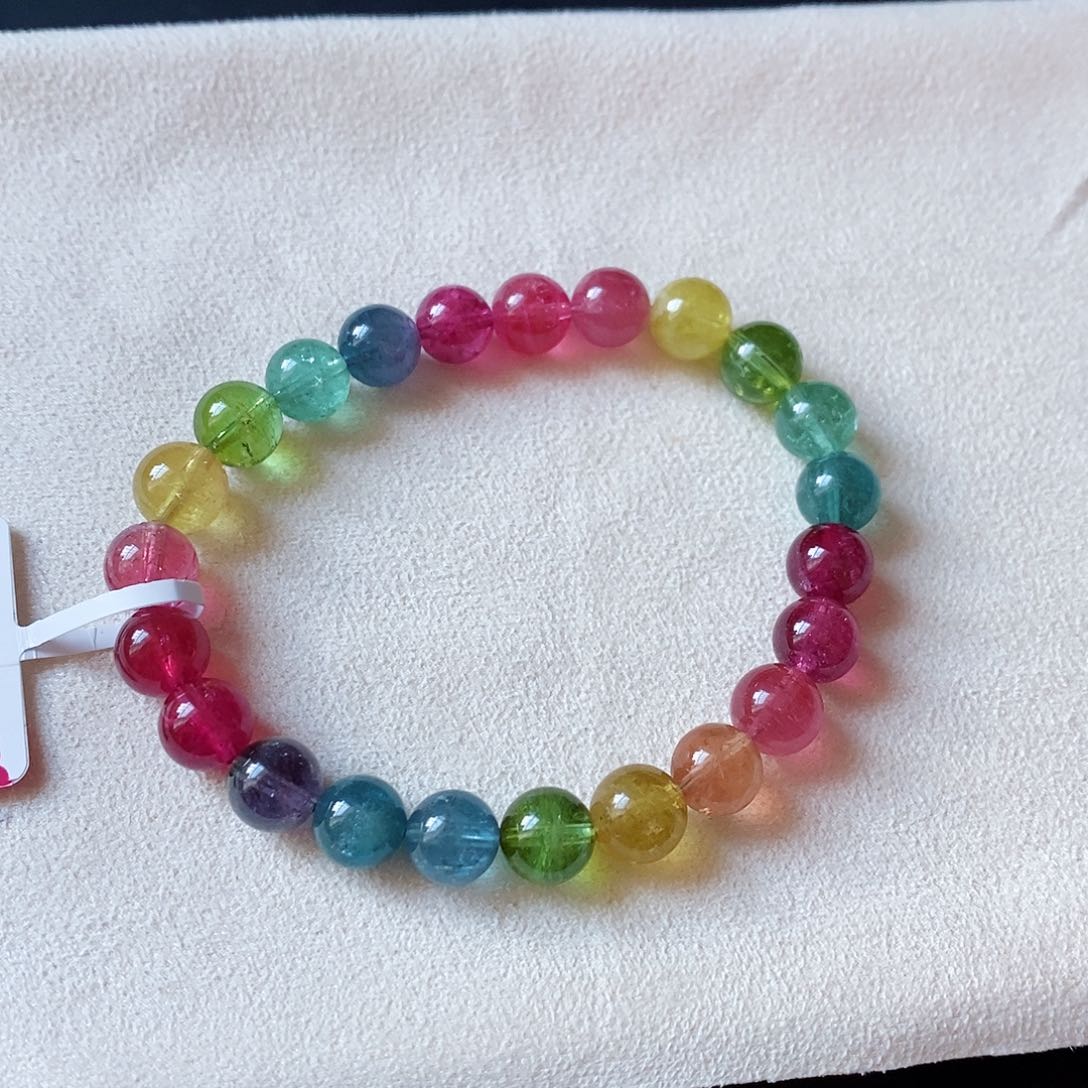 碧玺碧玺手链未镶嵌