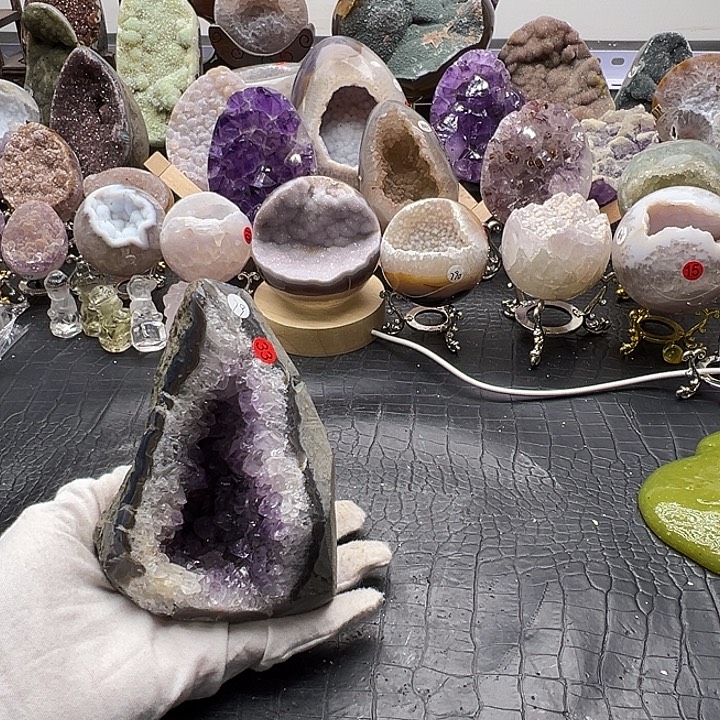 水晶珠宝半成品未镶嵌33