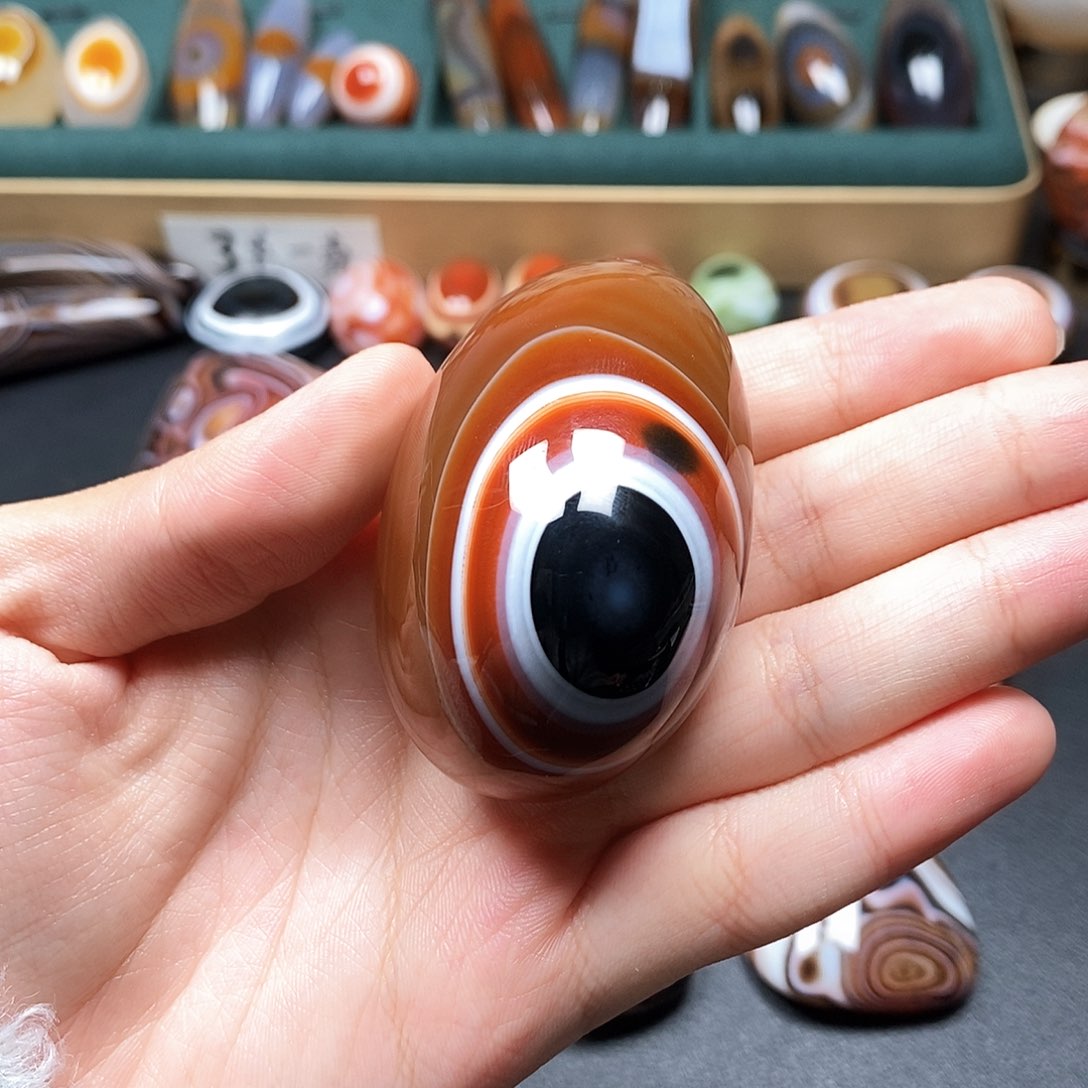 未镶嵌三毛玛瑙/玉髓福**到