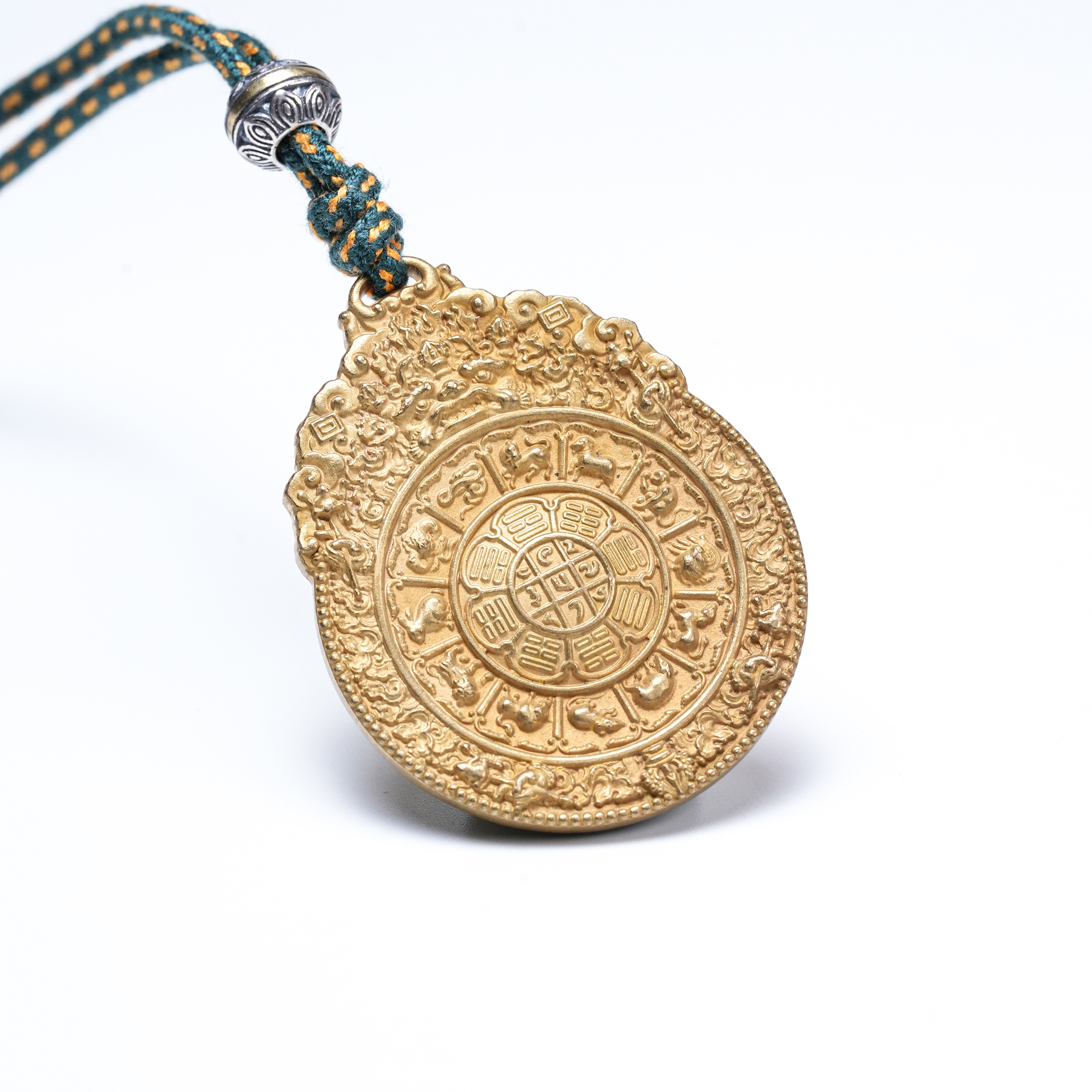 【老王生日福利】黄铜九宫八卦牌BLW1218-10