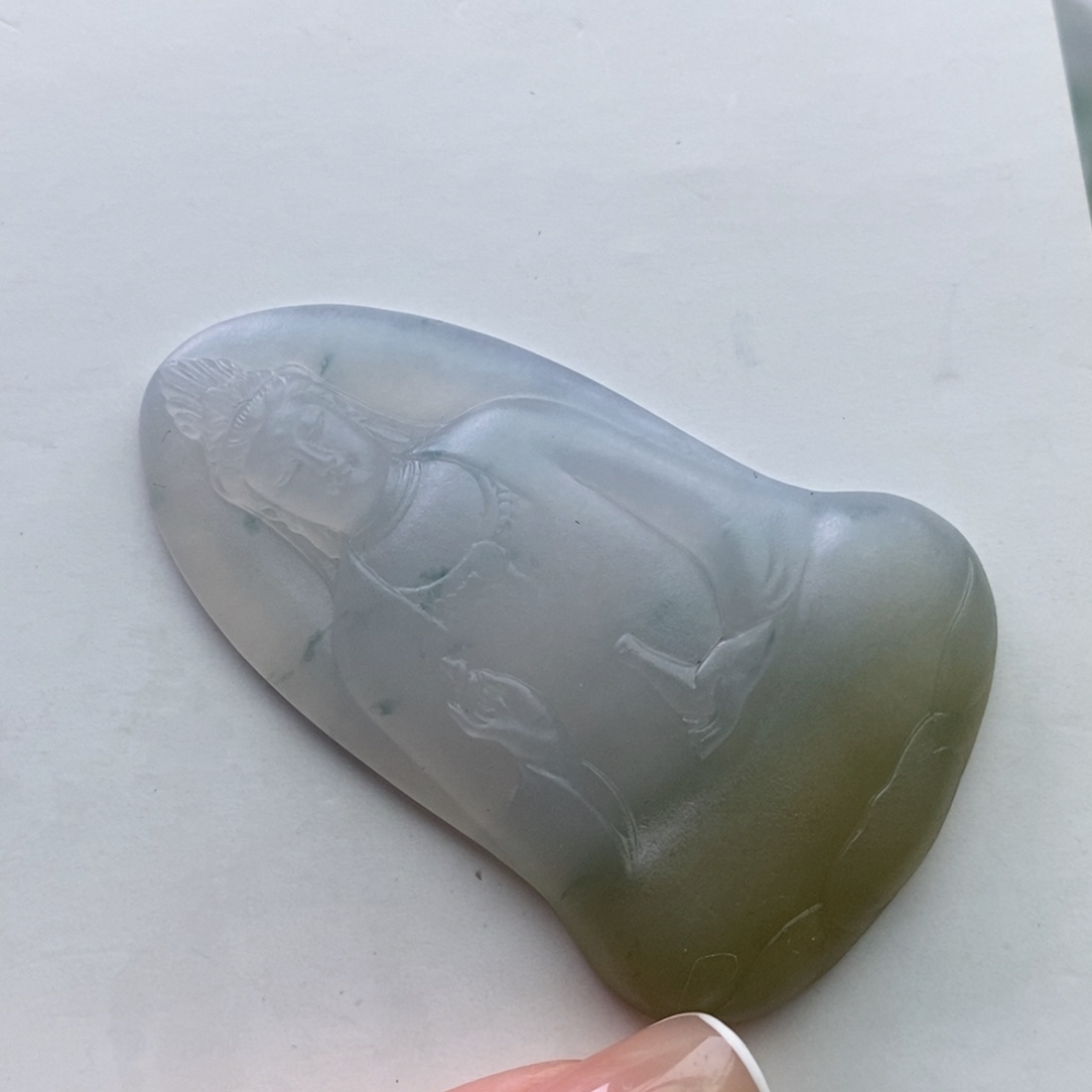 定制翡翠未镶嵌提***叔毛货定制无鉴赏