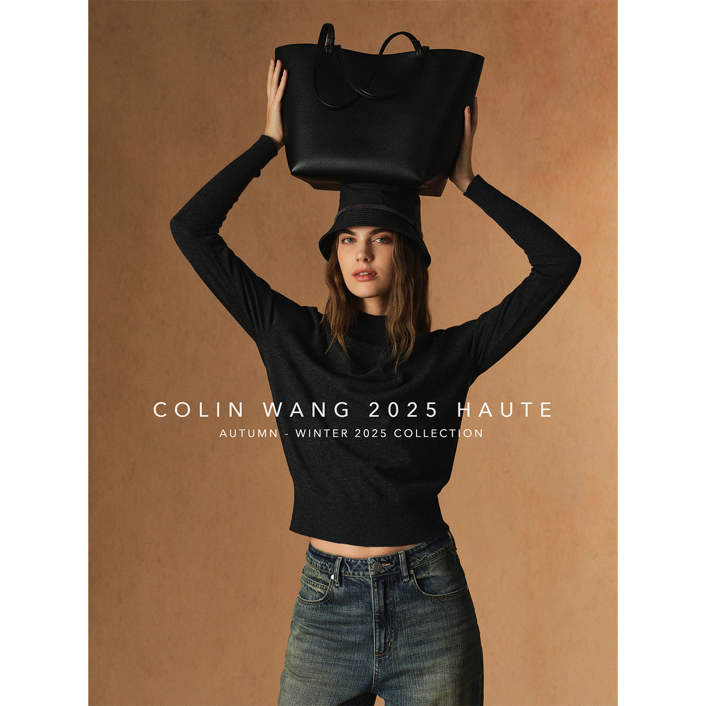 COLINWANG-LIFE STYLE|定制羊毛羊绒极简百搭显瘦半高领针织衫