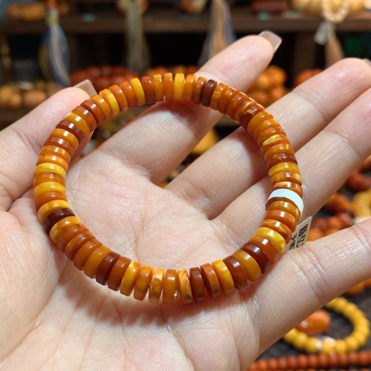 【闪购商品】手串蜜蜡未镶嵌蜜蜡手串