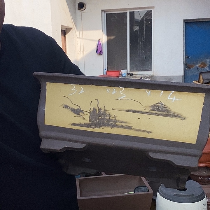 紫砂花盆紫砂艺术