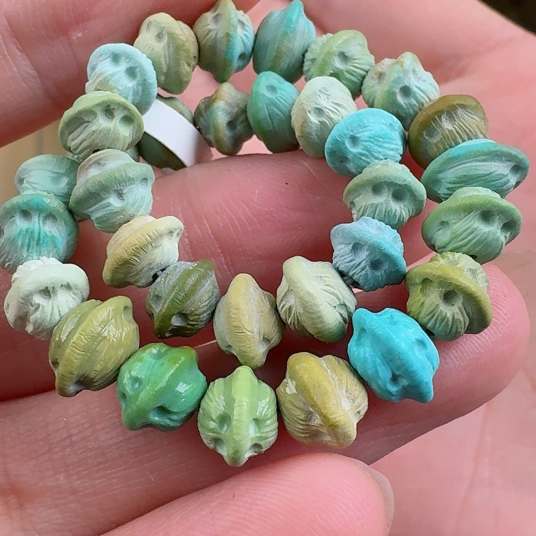 绿松石珠宝奇石未镶嵌