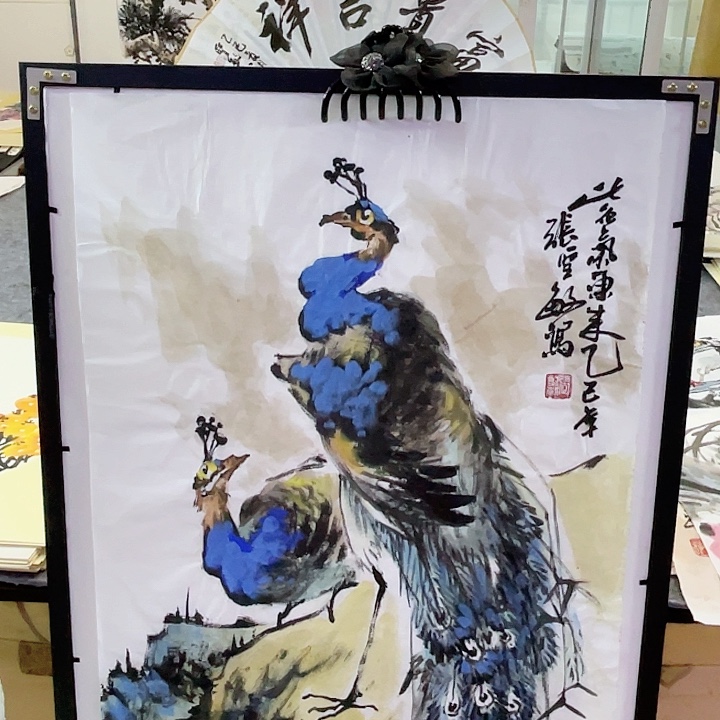 国画张圣敏先生纯手绘作品