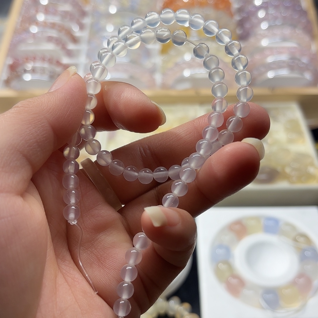玛瑙/玉髓未镶嵌手链