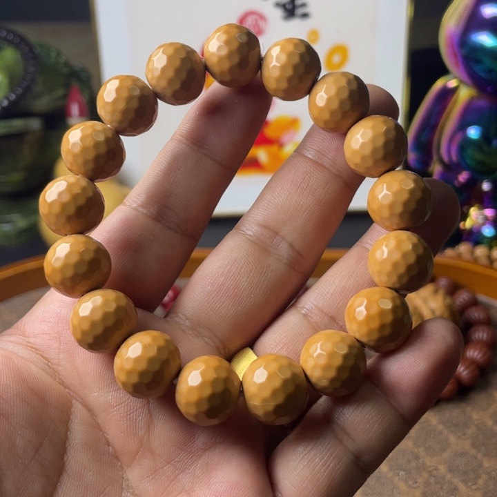 猴头核桃手串全品龙岩钻石面