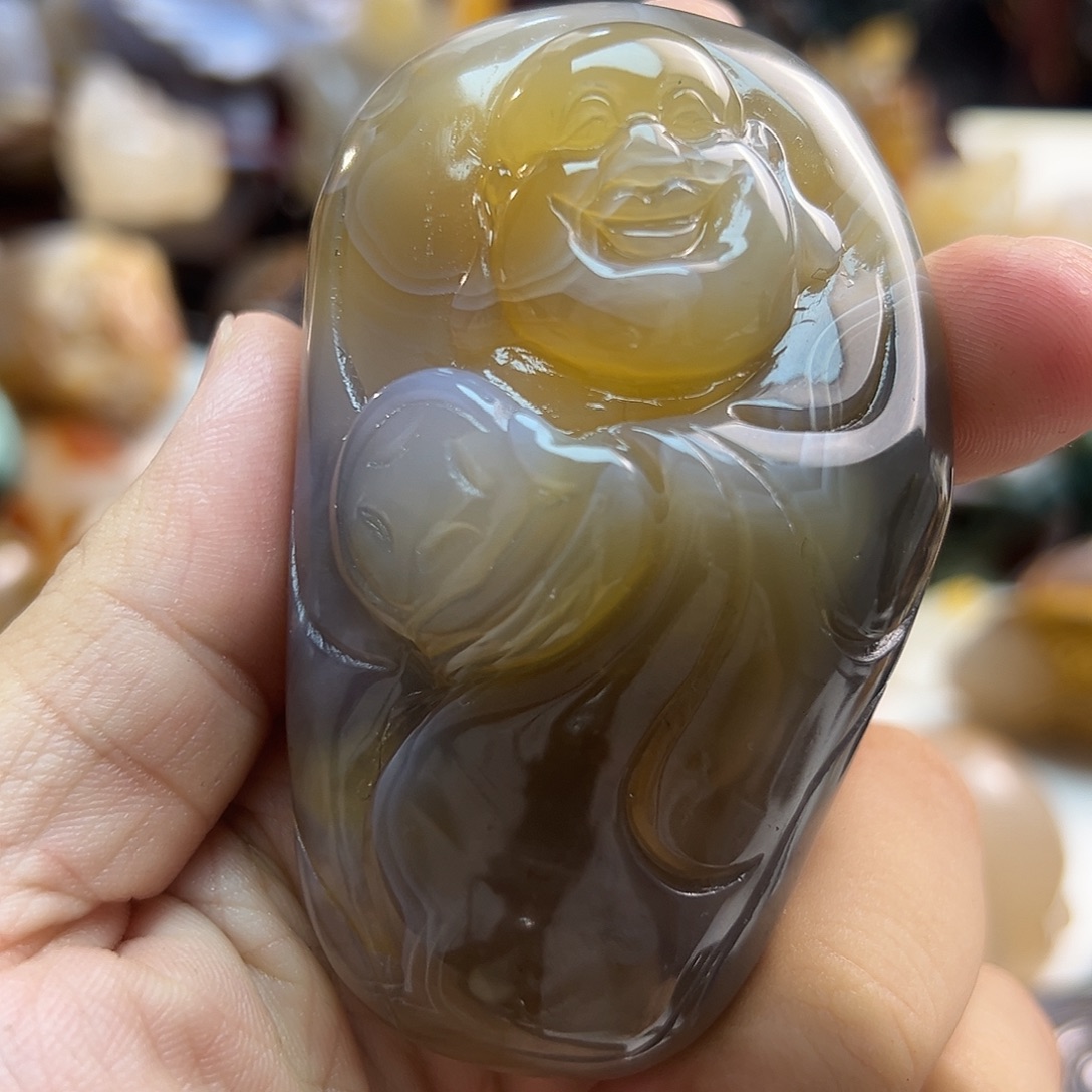 玛瑙/玉髓未镶嵌颈饰