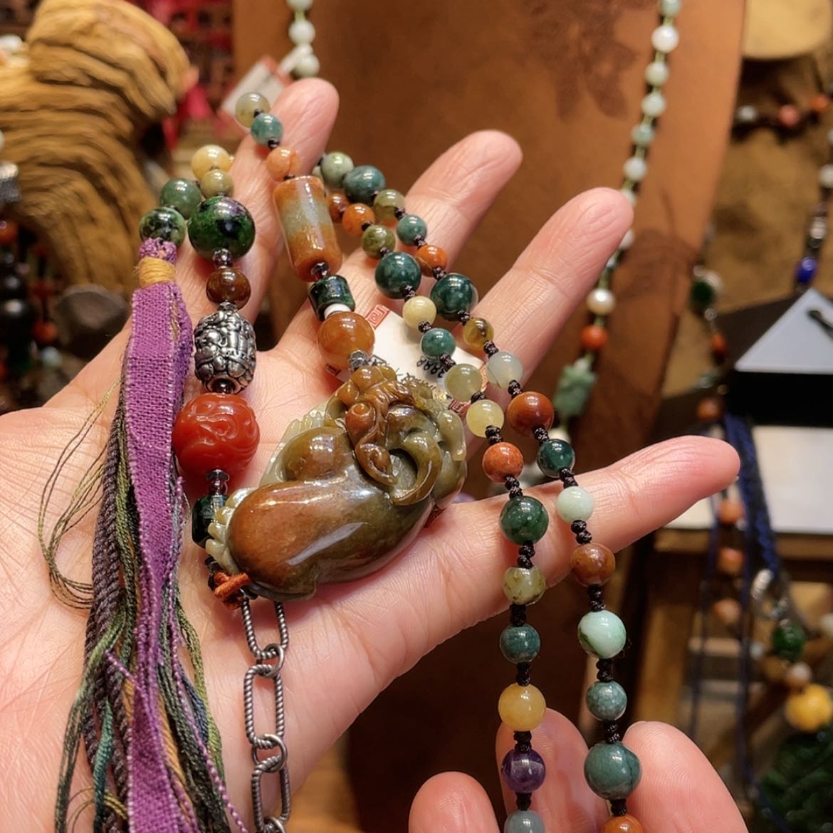 【闪购商品】颈饰未镶嵌翡翠