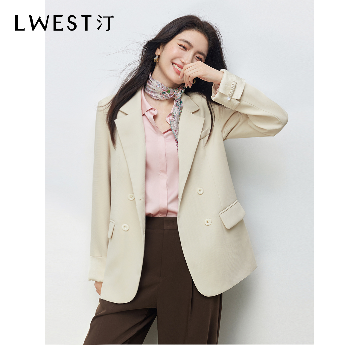 【粉丝专享】朗文斯汀国风新中式西装外套DTYO5101A03157