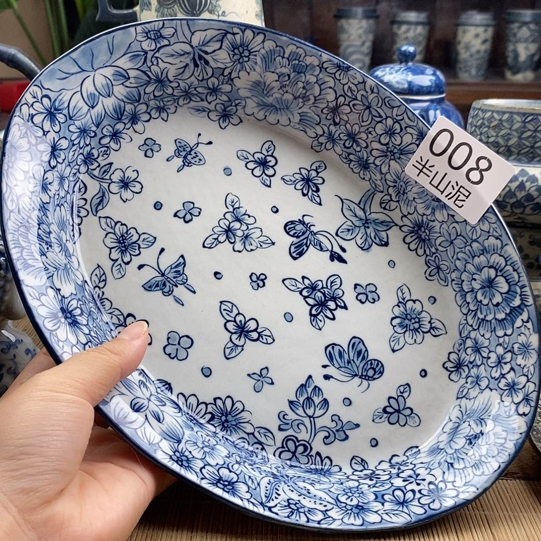 手工手绘青花陶瓷