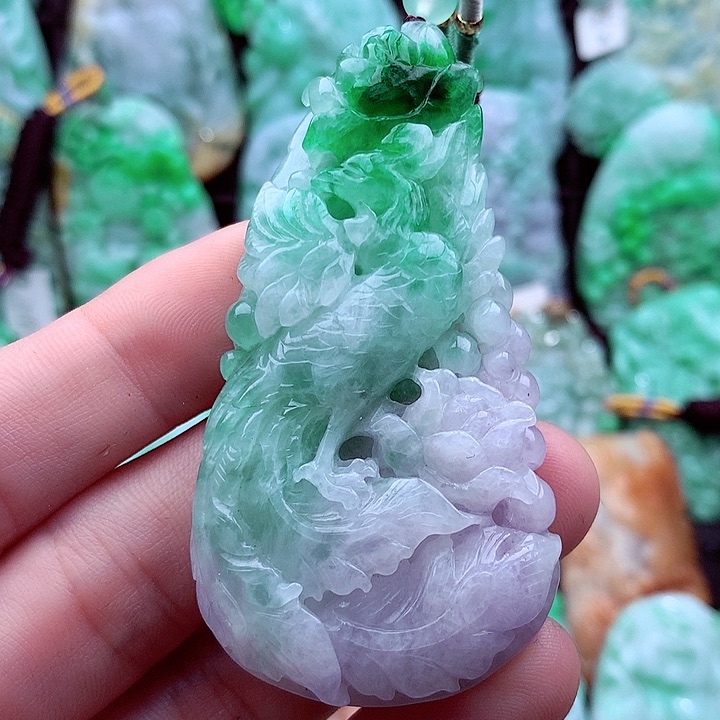 翡翠吊坠(不含链)未镶嵌