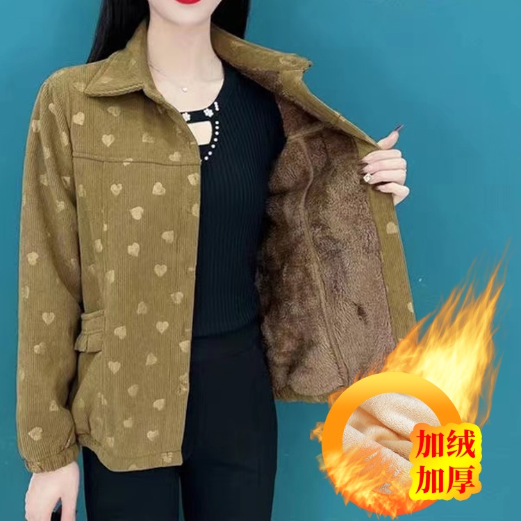 POLO领短裤纽扣时尚风中老年女装短款宽松法式常规 