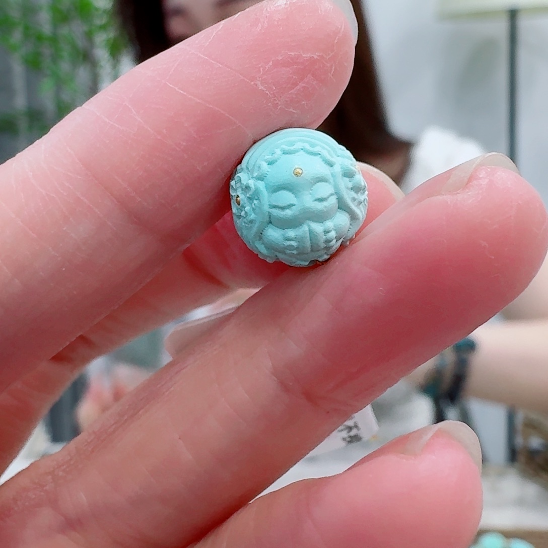 未镶嵌绿松石珠宝奇石