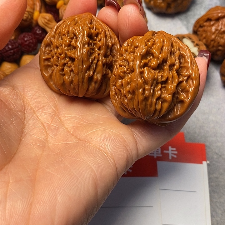 有***得吊坠文玩核桃四座楼