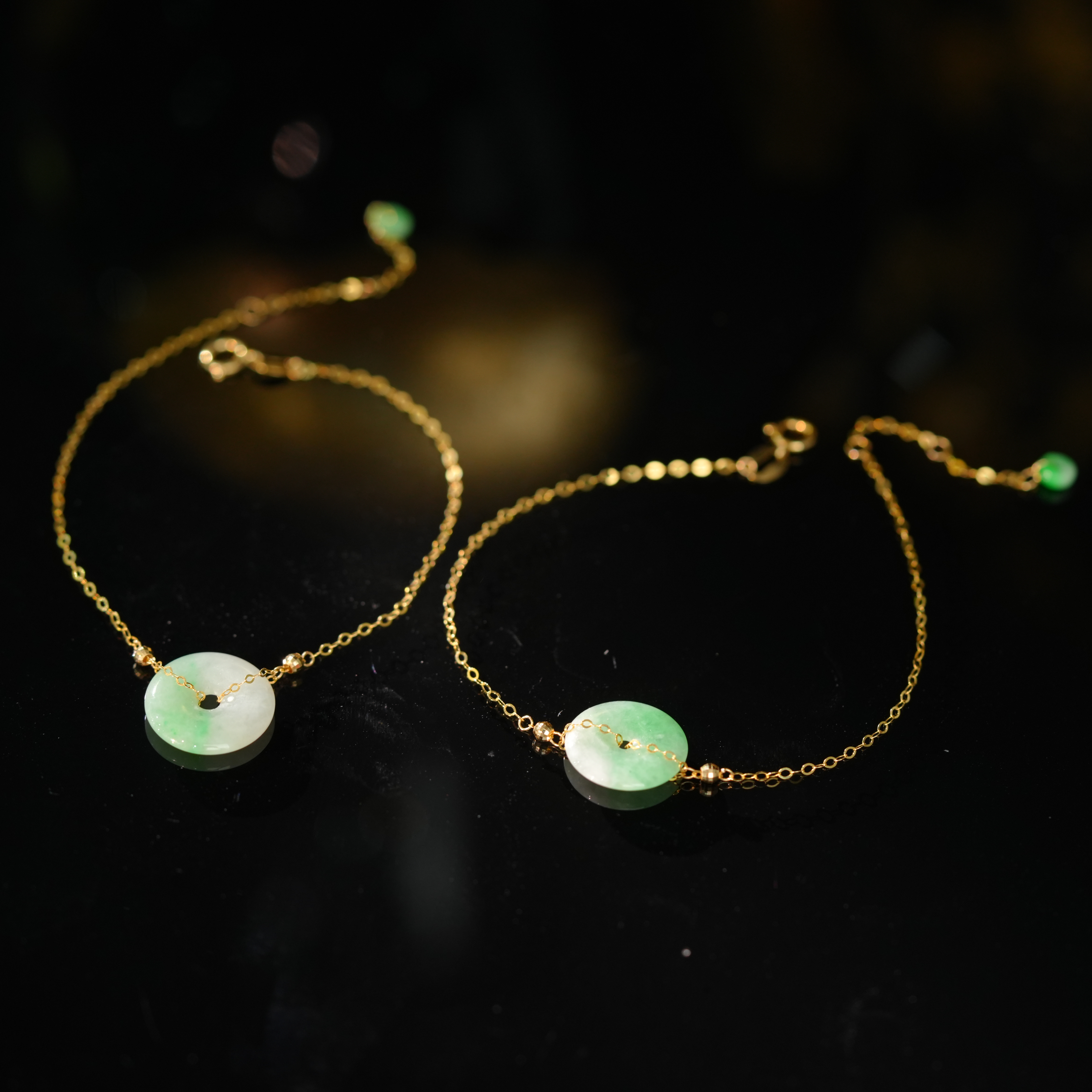 【初见珠宝】翡翠手链28-1C305X264【多样性发一件】