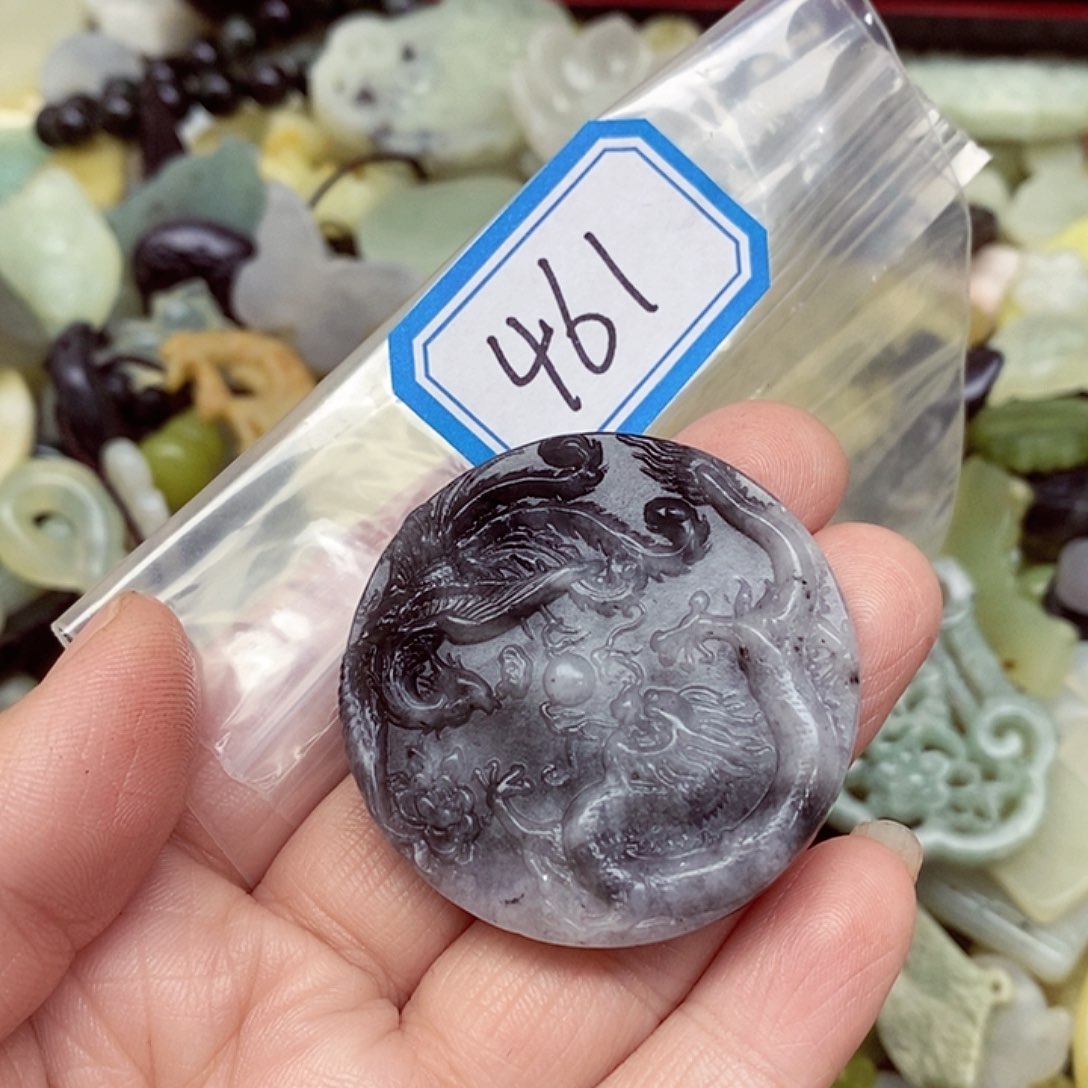 蛇纹石玉未镶嵌颈饰461