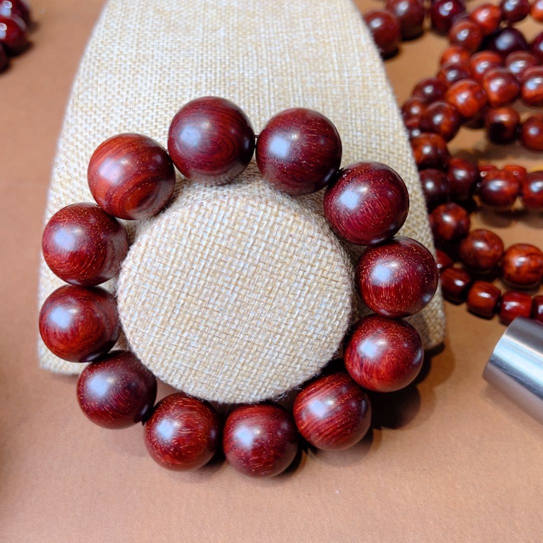 小叶紫檀手串/手链160干磨2.0