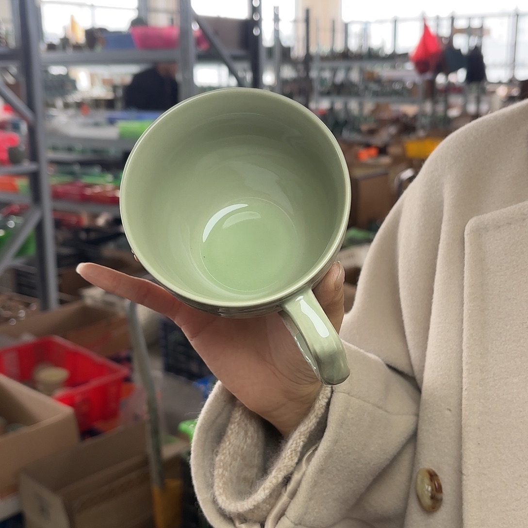 龙泉云间青瓷小米茶器