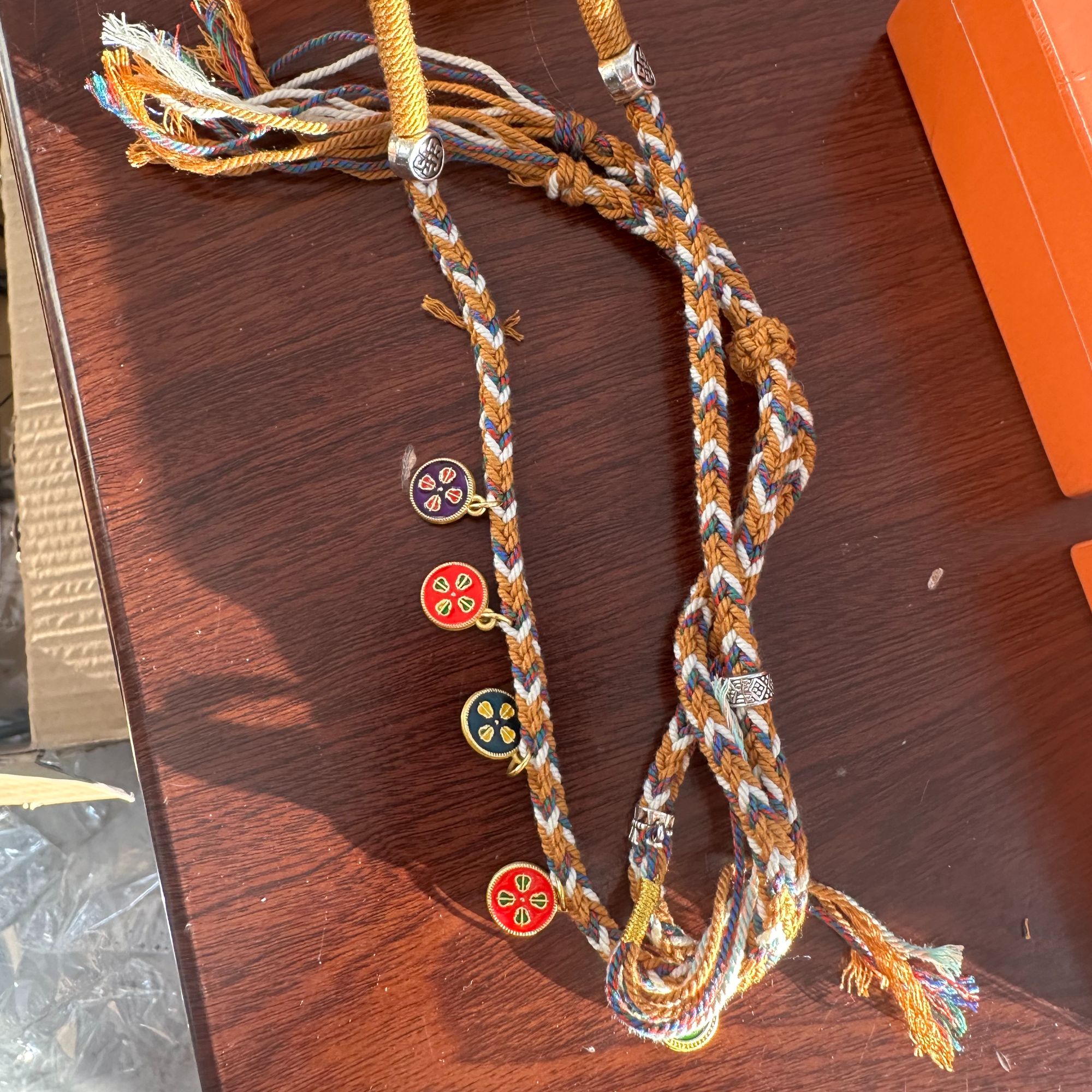 唐卡绳挂绳.手编