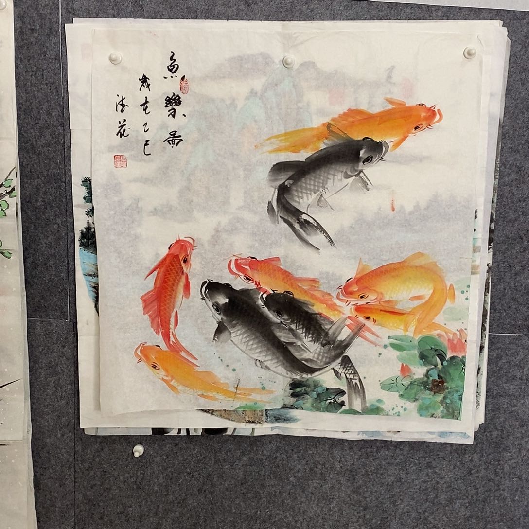 国画手写手绘国画作品15