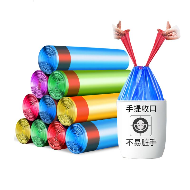 加厚加大手提式垃圾袋黑色大号家用塑料袋垃圾袋