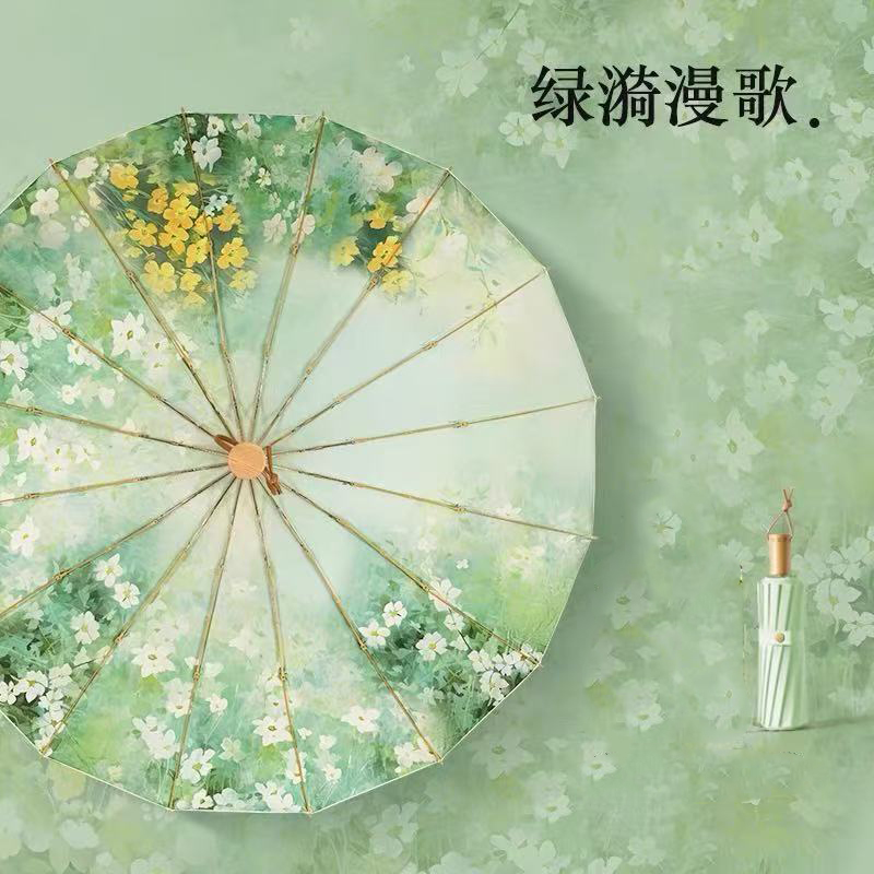 晴雨两用太阳伞高颜值