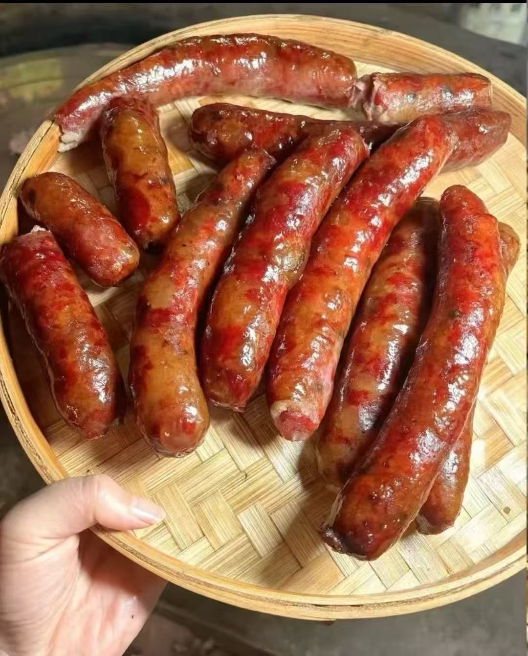 【农家香肠】重庆特产精品腊排五花香肠正宗柴火烟熏腊排腊肉香肠
