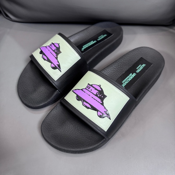 95新 Valentino/华伦天奴 44码 拖鞋 und联名 无盒 有防尘袋95新