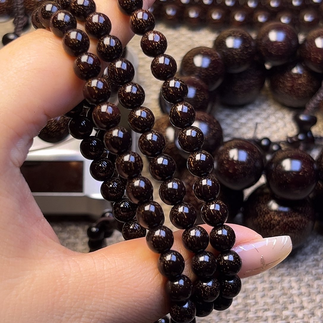 檀香紫檀（小叶紫檀）0.6 108颗满天星