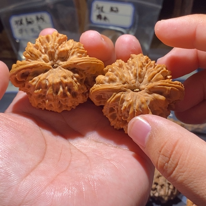 紫***丰吊坠文玩核桃50全品官帽