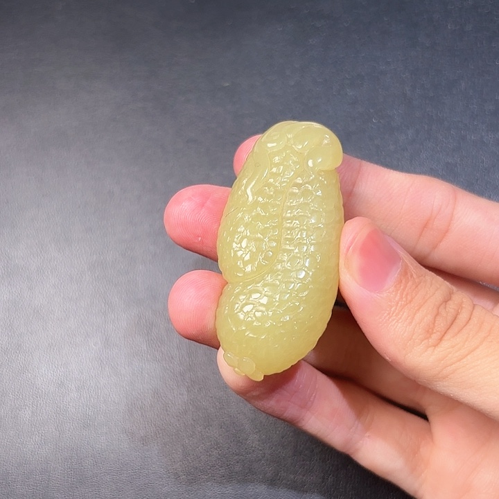 和田玉挂件未镶嵌老****5