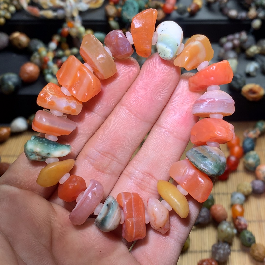 玛瑙/玉髓合金阿拉善戈壁玛瑙