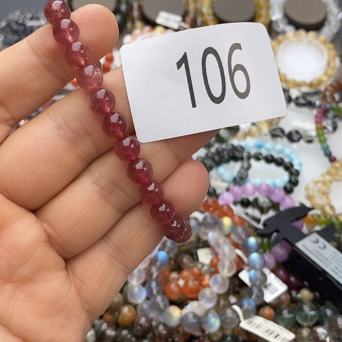 石英质玉手链未镶嵌手链