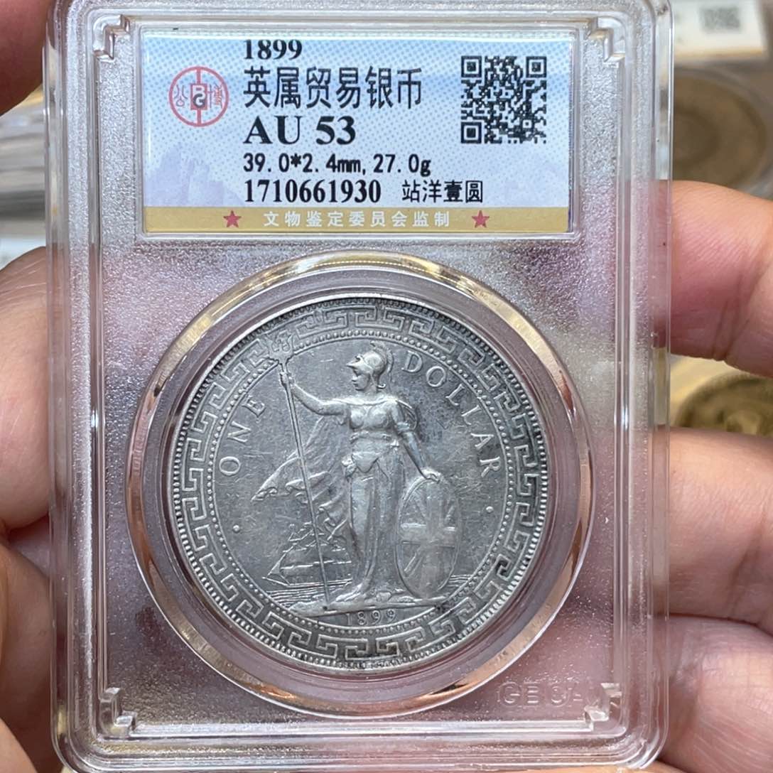 银古钱币一枚图片品相