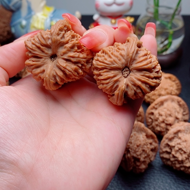 文玩核桃把件高炮凹底南疆39