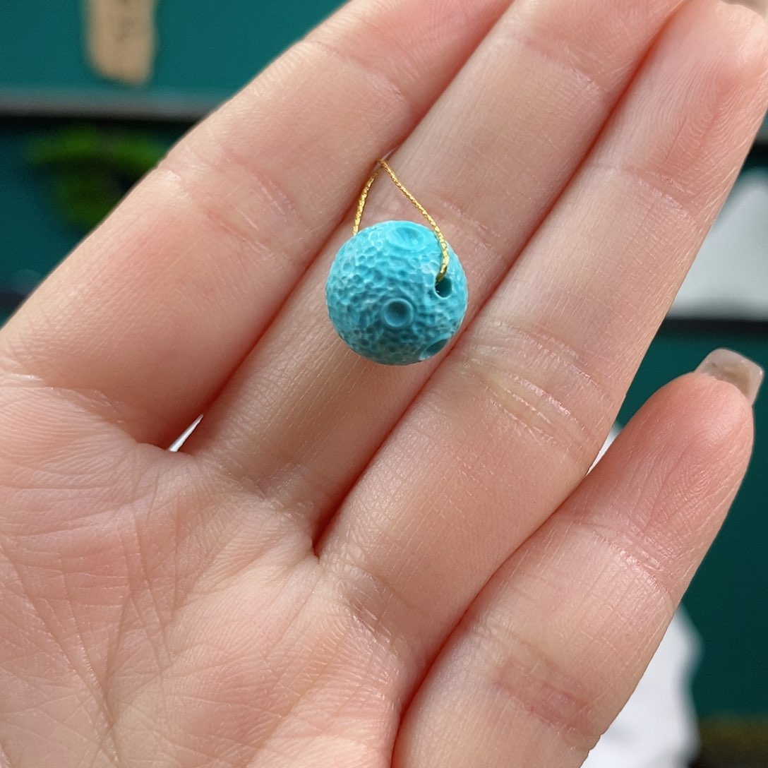 未镶嵌绿松石珠宝奇石