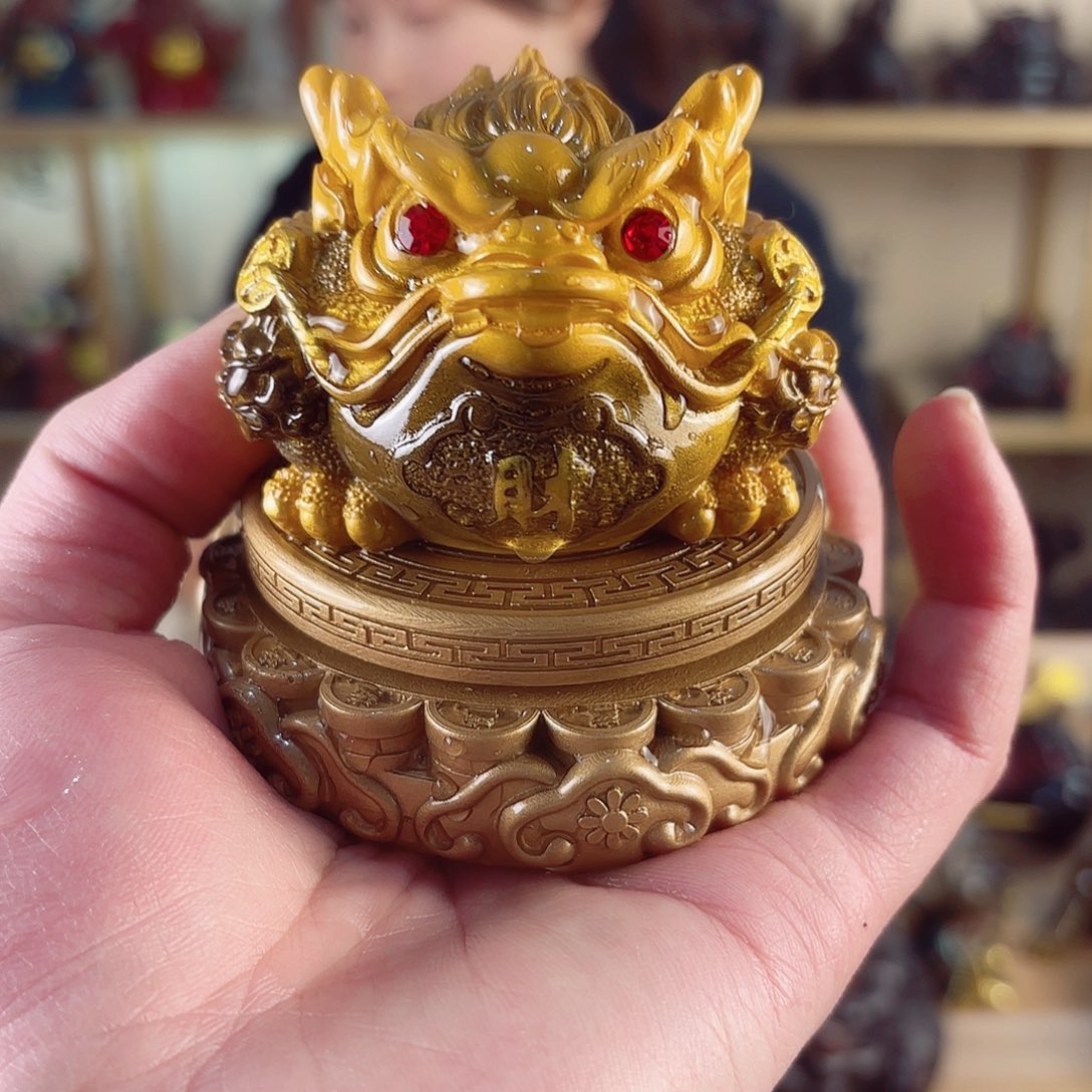 紫砂茶宠紫陶树脂茶宠摆件