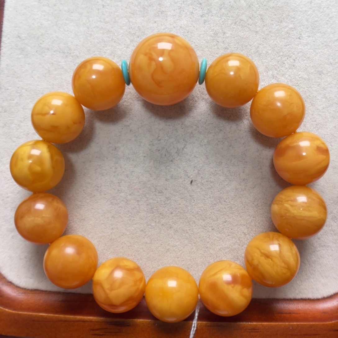 蜜蜡未镶嵌手串蜜蜡