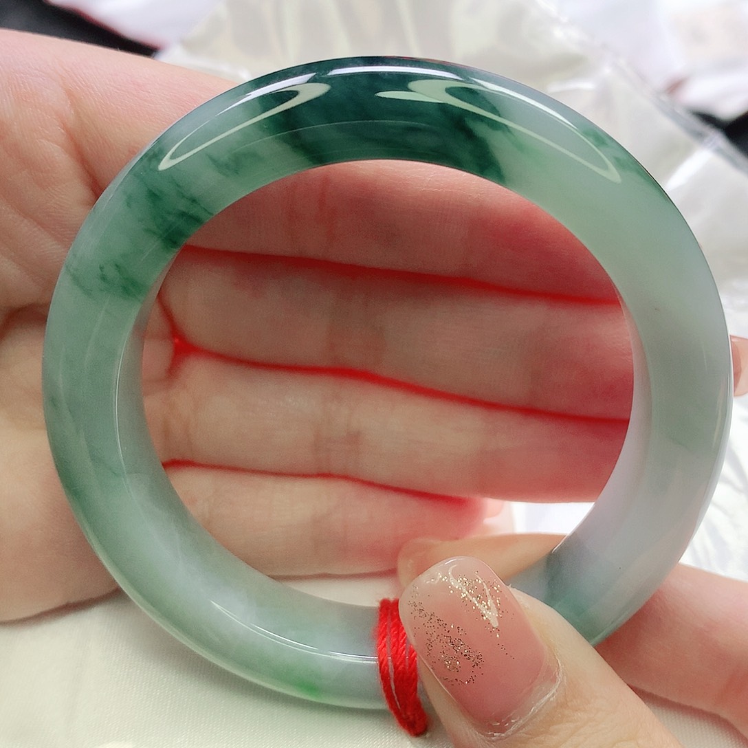 未镶嵌手镯翡翠缅甸天然A货翡翠 53