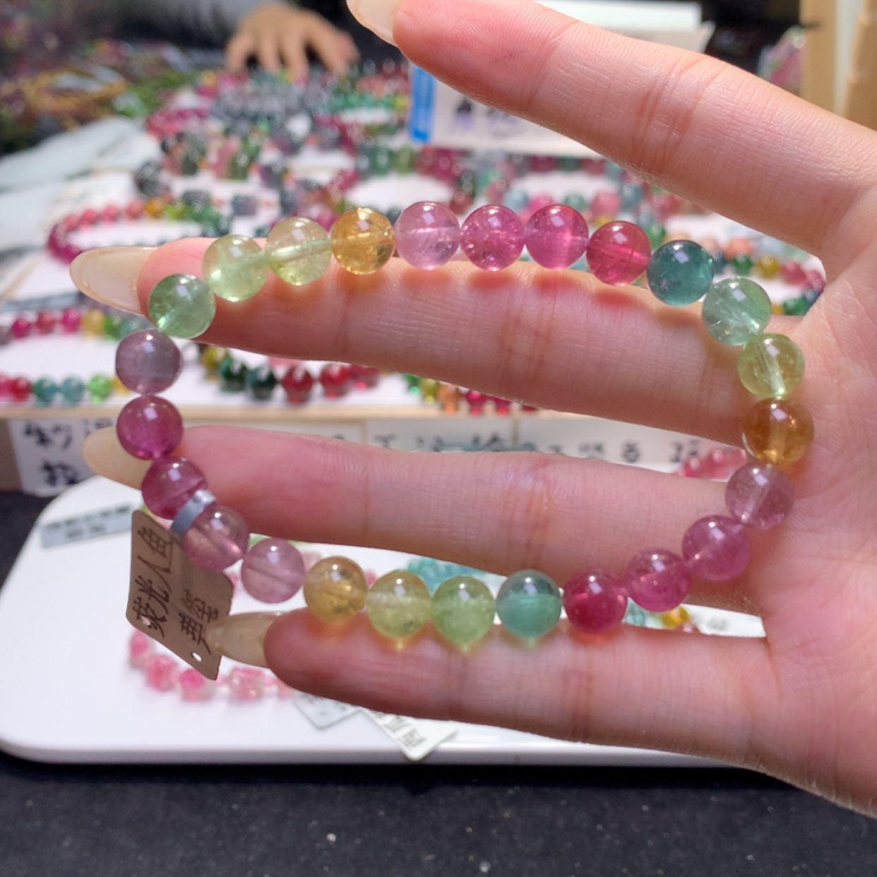 【闪购商品】未镶嵌手串碧玺