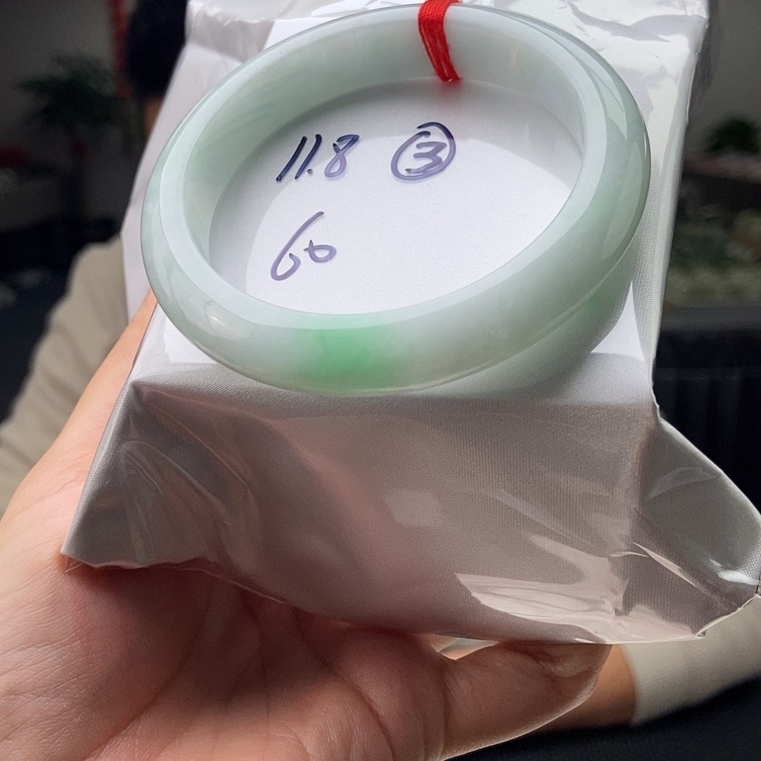 翡翠手镯未镶嵌颜色多样性发拍一发一