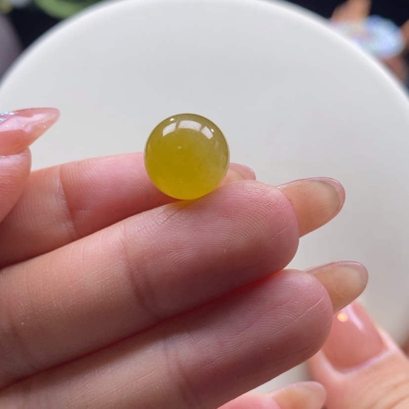 【闪购商品】翡翠颈饰未镶嵌翡翠秋香黄翡珠卡12+